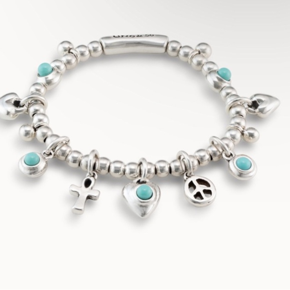 Uno de 50 charm bracelet